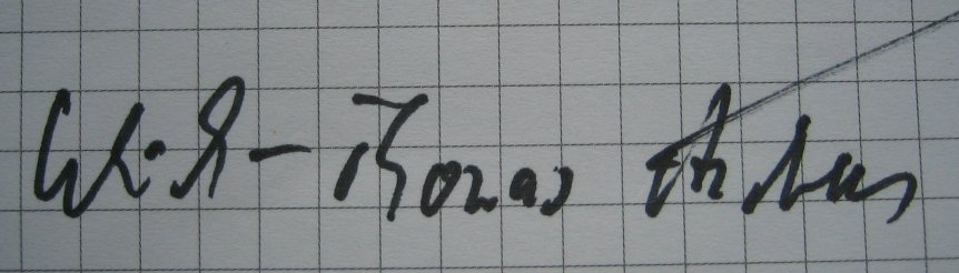 Unterschrift